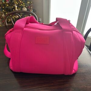 Dagne Dover Bright Pink Baby Bag